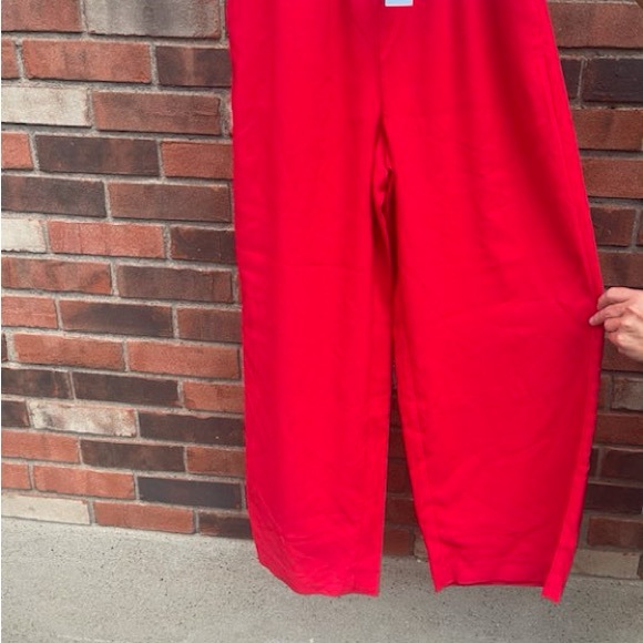 Ann Taylor The Palazzo Pant in Linen Blend - Picture 3 of 8